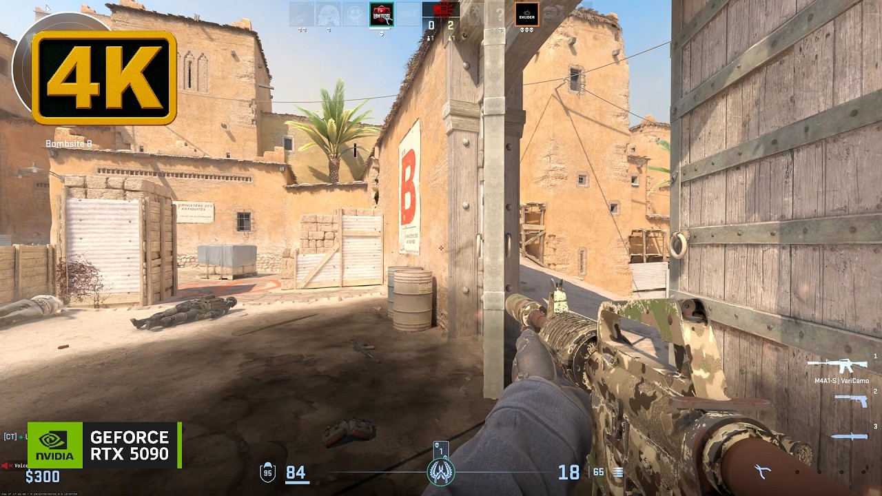 Counter-Strike 2 Gameplay 4K (No Commentary) | LONGPLAY