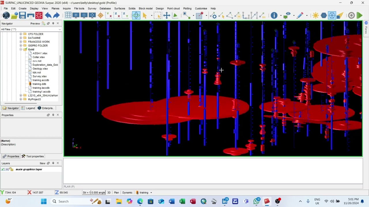 SECTIONS AND DIGITIZING