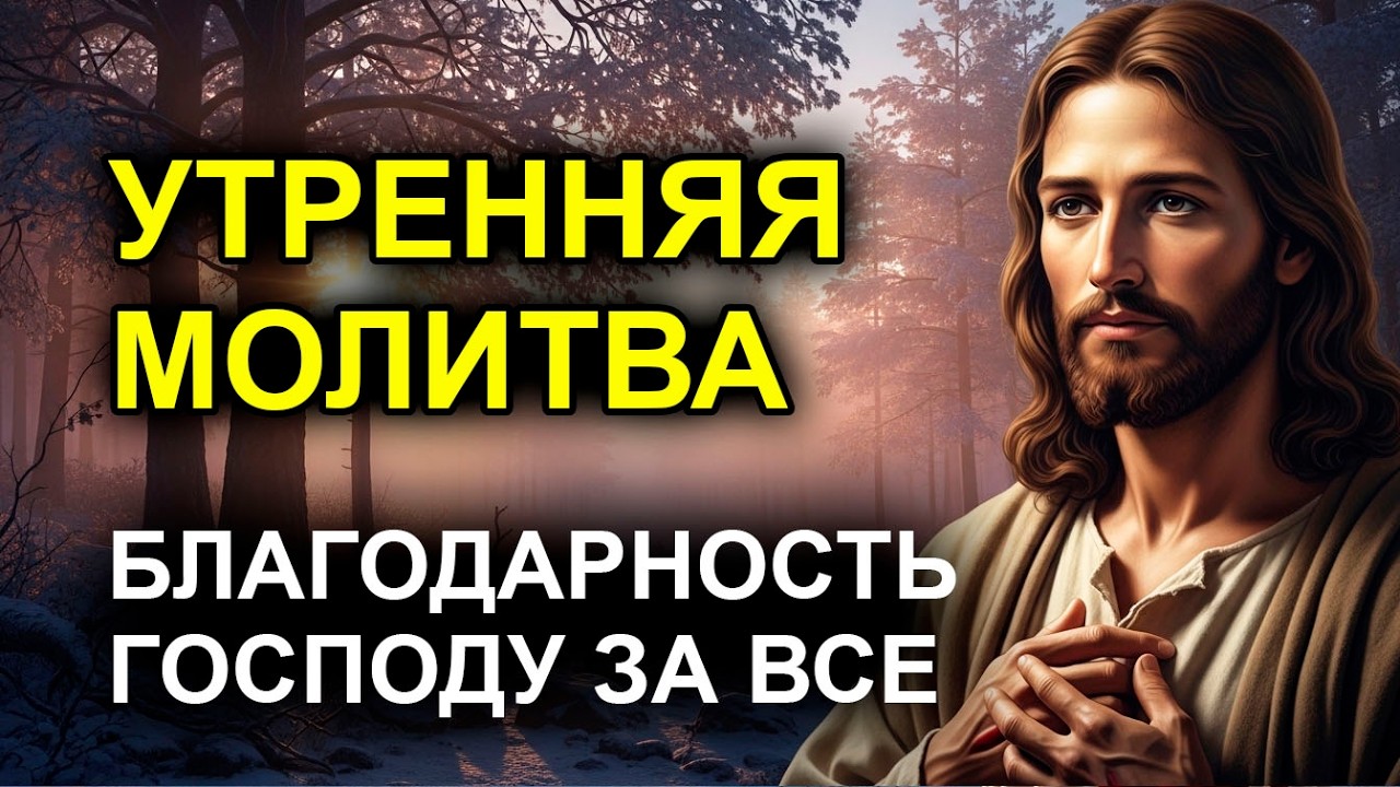 УТРЕННЯЯ МОЛИТВА, КОТОРАЯ УБИРАЕТ СТРАХ ПЕРЕД БУДУЩИМ И ДАЕТ УВЕРЕННОСТЬ