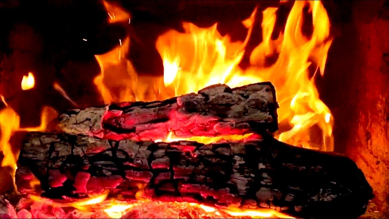 FLOWING IN TRANQUILITY 🔥 FIREPLACE SOUNDS TO REDUCE STRESS BEFORE SLEEP 🛌