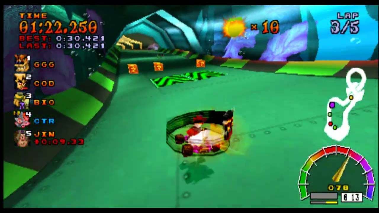 CTR Online - Solo - Roo Rubes - CTRMAN