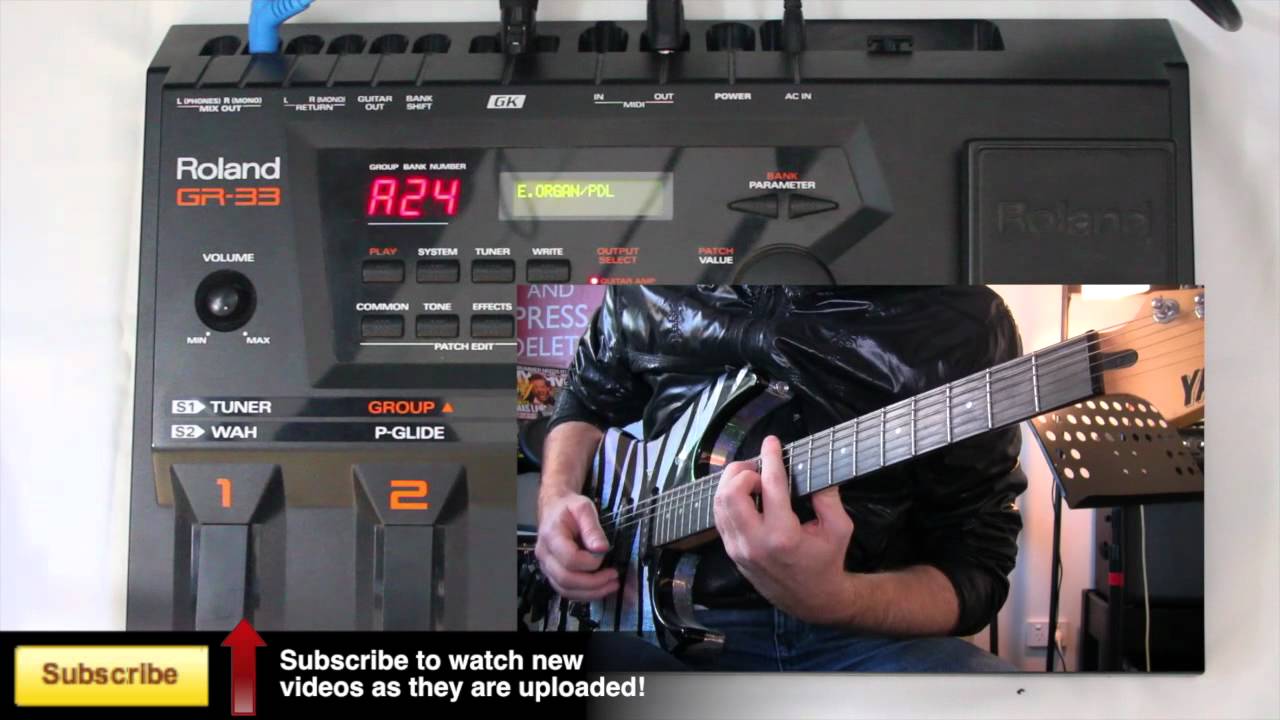 Roland GR-33 Preset Sounds