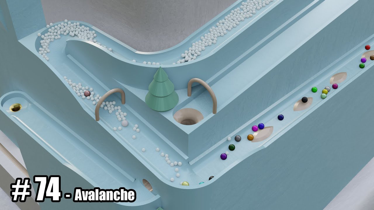 Avalanche - 3D Marble Race (2/2)