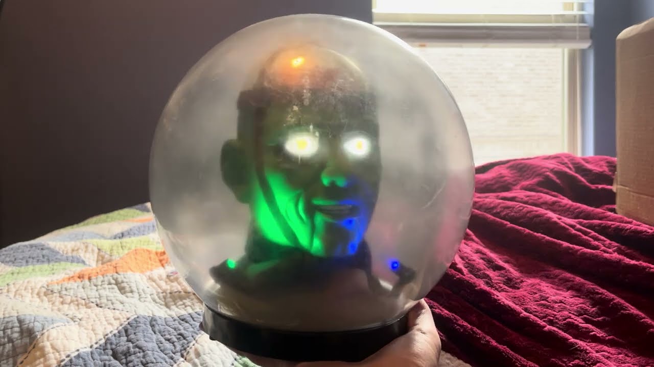 Gemmy Animated Small Monster Spirit Ball UNBOXING 