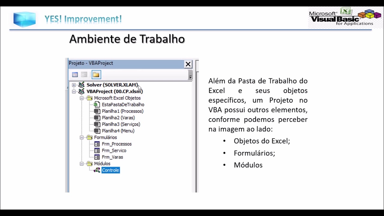 VBA 04 Ambiente Trabalho VBA