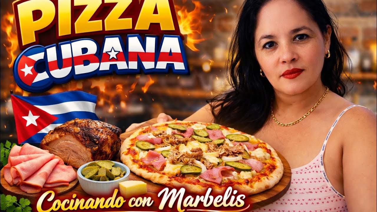 🍕 Pizza Cubana Casera | Fácil, Económica y Deliciosa
