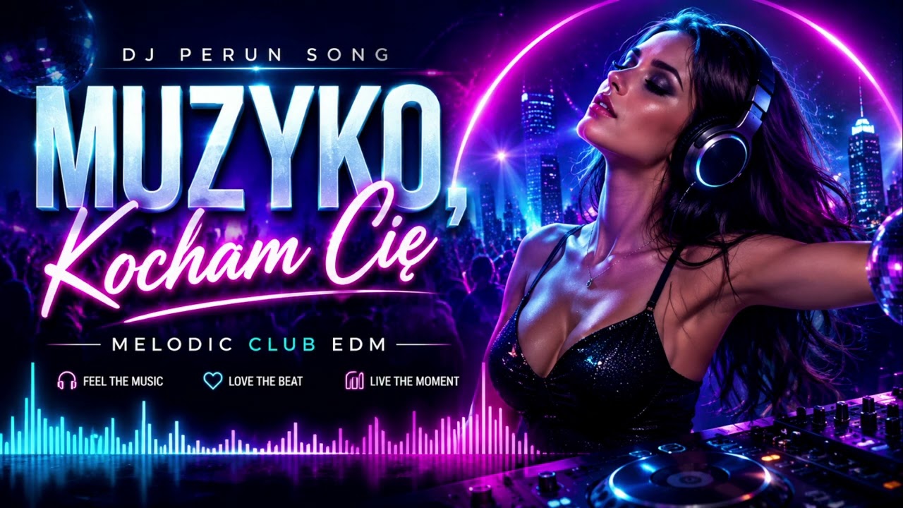 🎵✨ DJ PeRuN SonG &ndash; MUZYKO, KOCHAM CIĘ (Melodic Club EDM Version) ✨🎵🎧🔊🌌💙🎹🎶✨