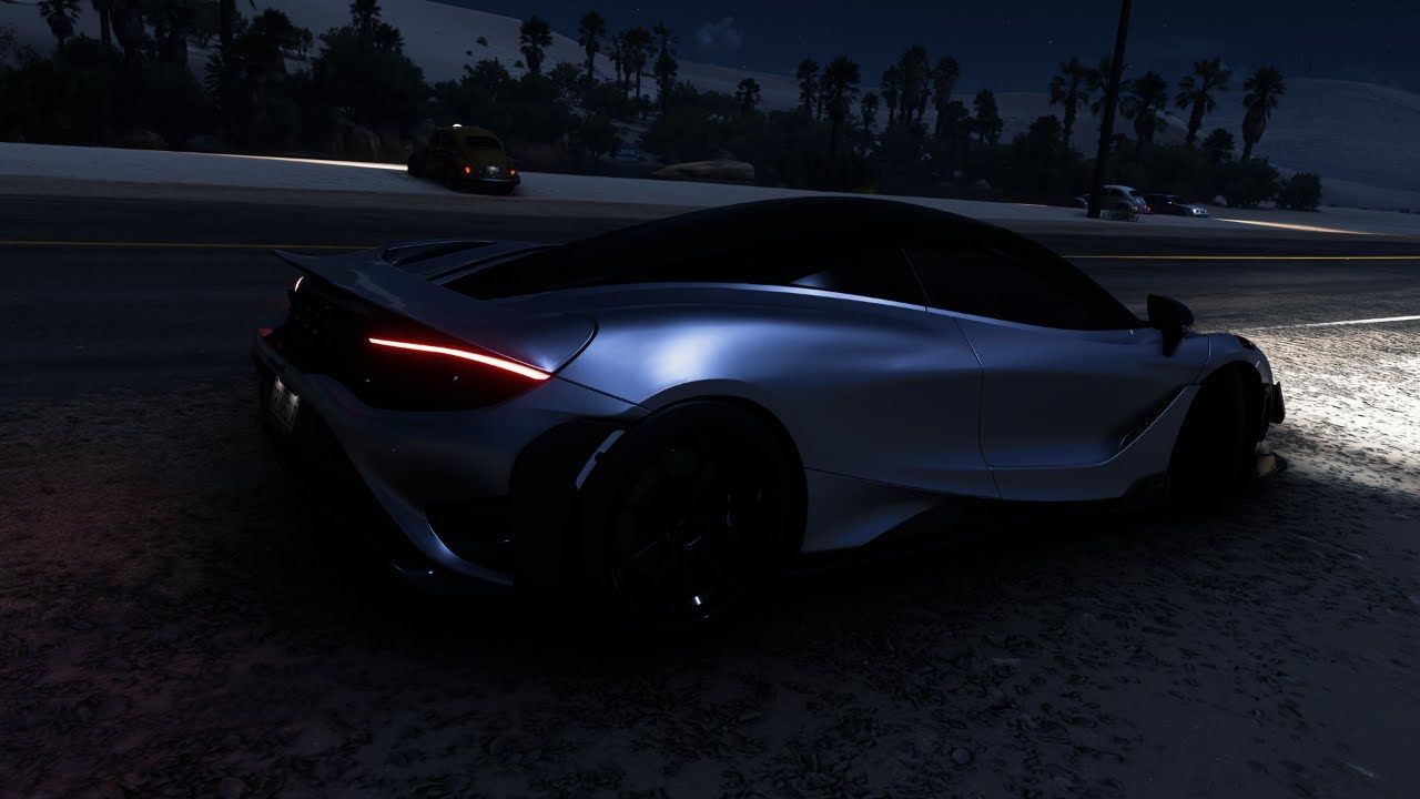 1000 HP McLaren 765LT Night Drive| Forza Horizon 5 | 4K