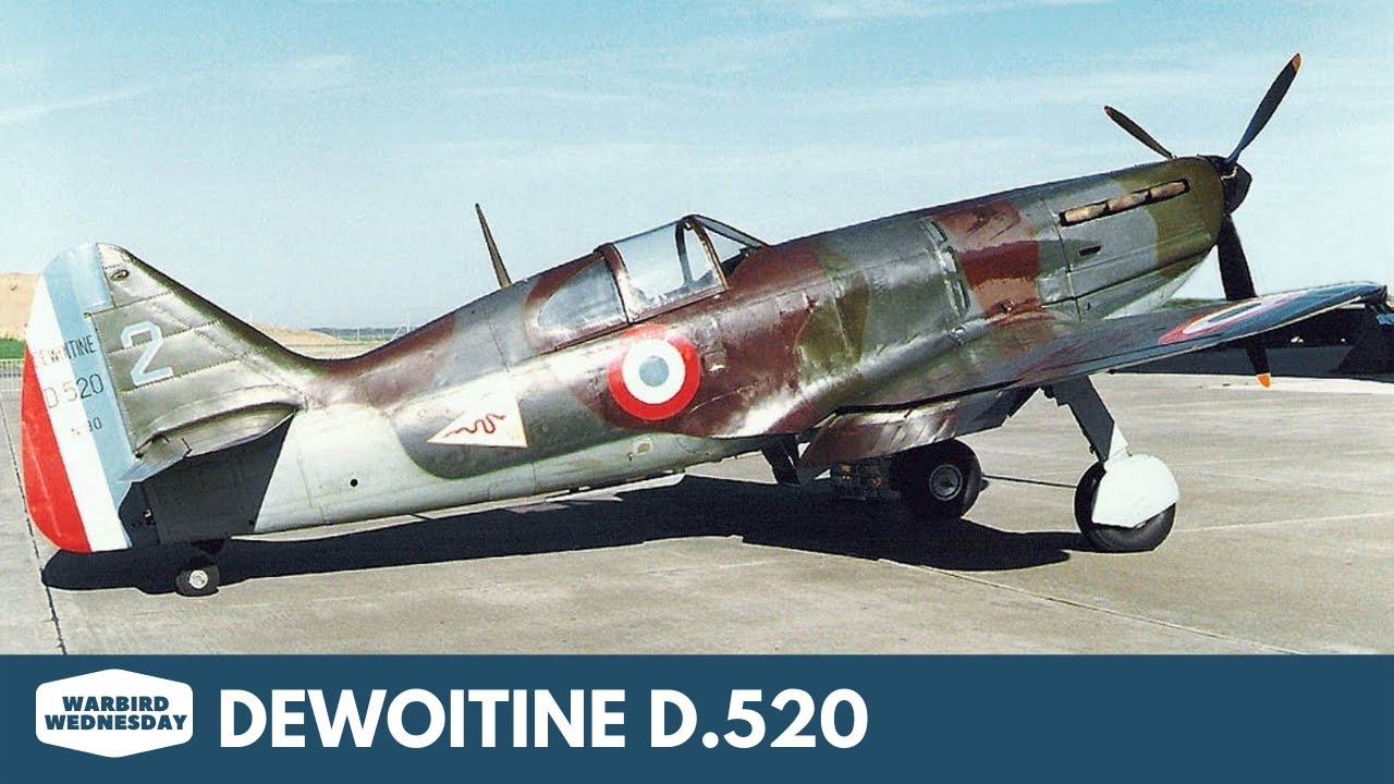 Dewoitine D.520 - Warbird Wednesday Episode #96