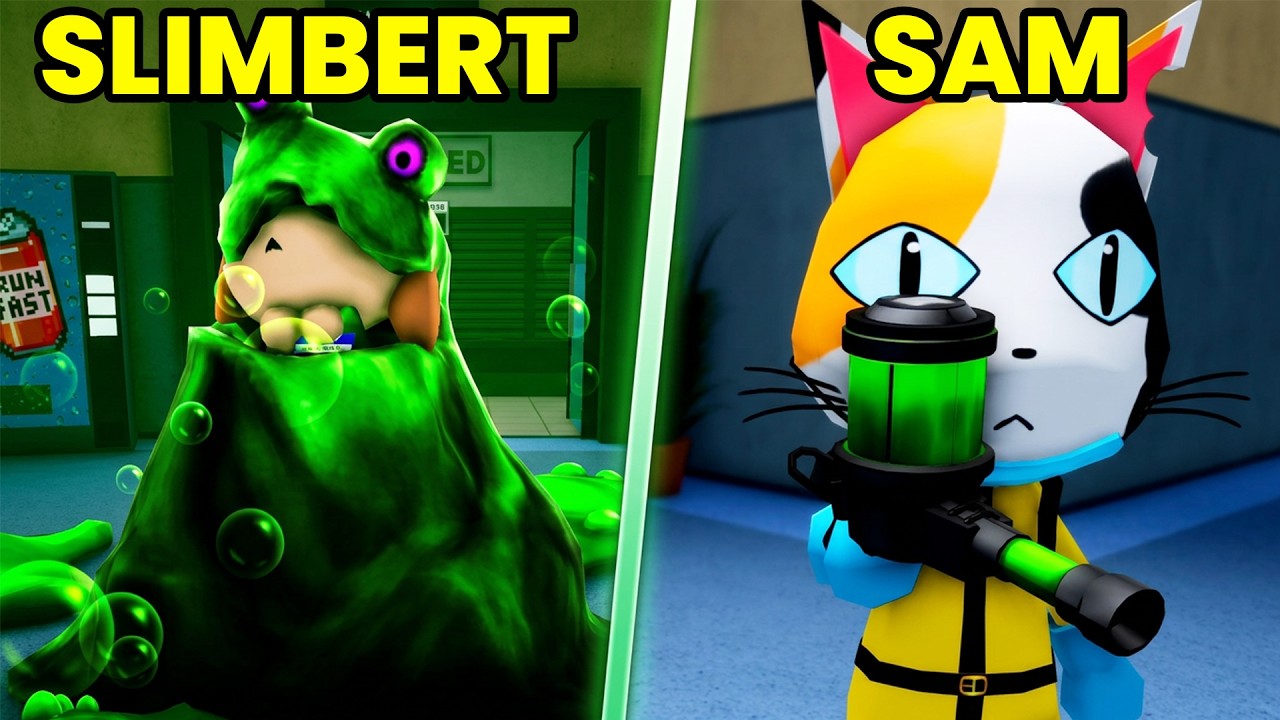 New Characters Slimbert & Sam In Animal Hospital Roblox