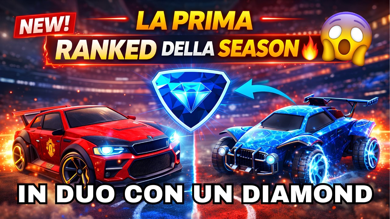 ECCO LA NUOVA SEASON… in RANKED con un DIAMOND! |Rocket League|