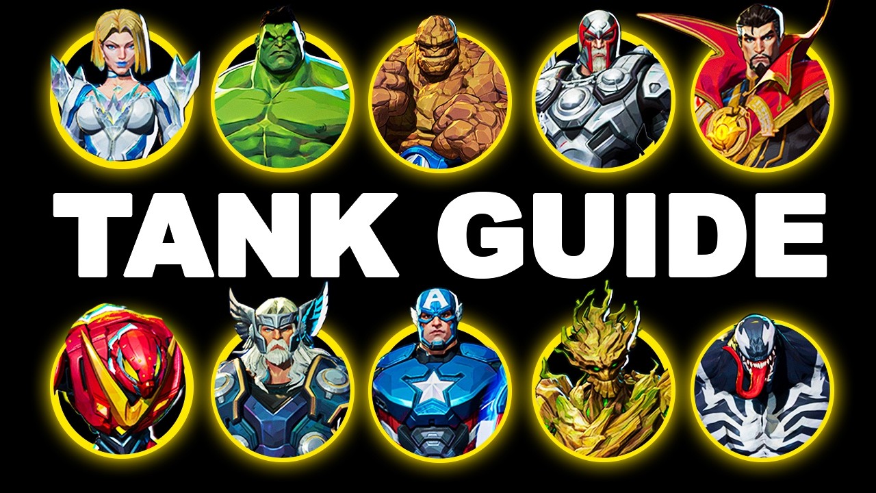 ПОЛНОЕ руководство по всем танкам Marvel Rivals