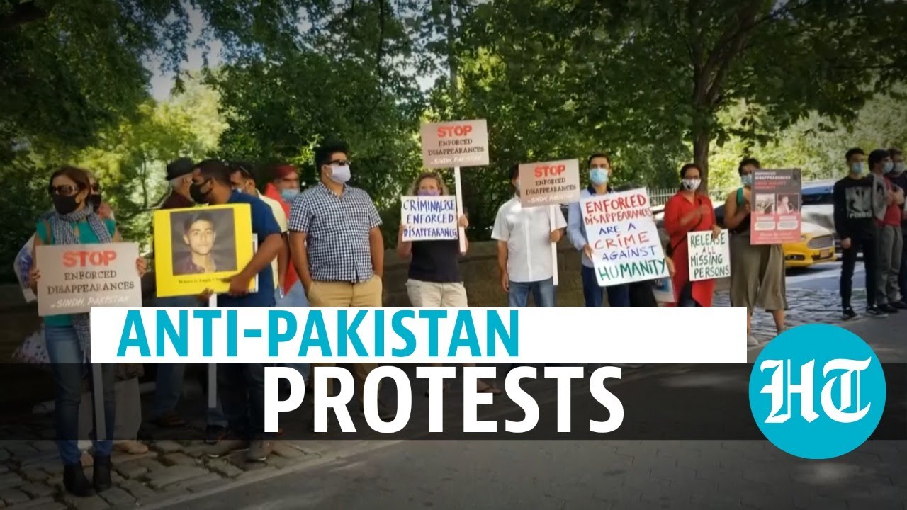 Watch: Anti-Pakistan protests held in London & New York