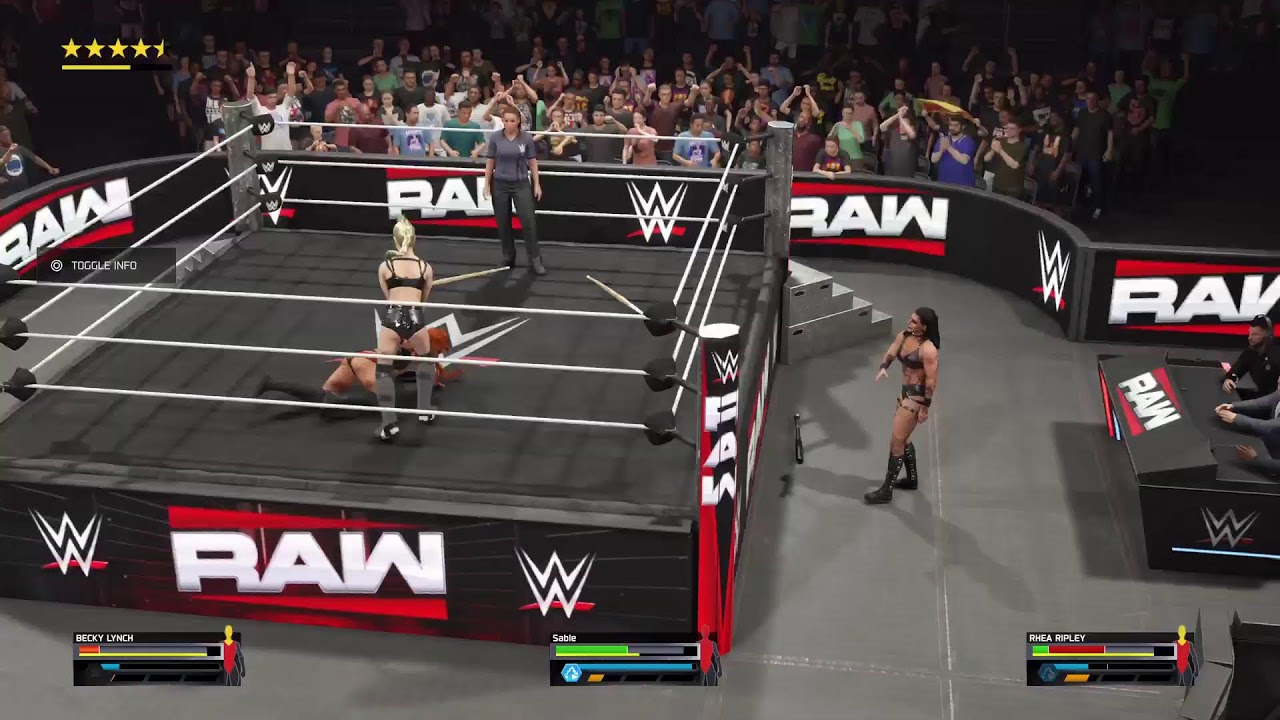 WWE.2K 25.  women's universe mode.