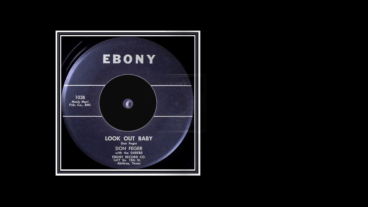 Don Feger - Don't Be Mad (1958)