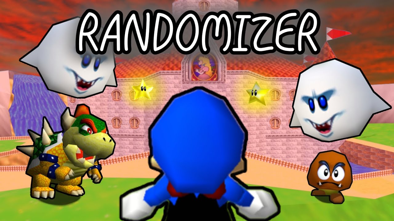 SUPER MARIO 64 pero TODO está RANDOMIZADO...