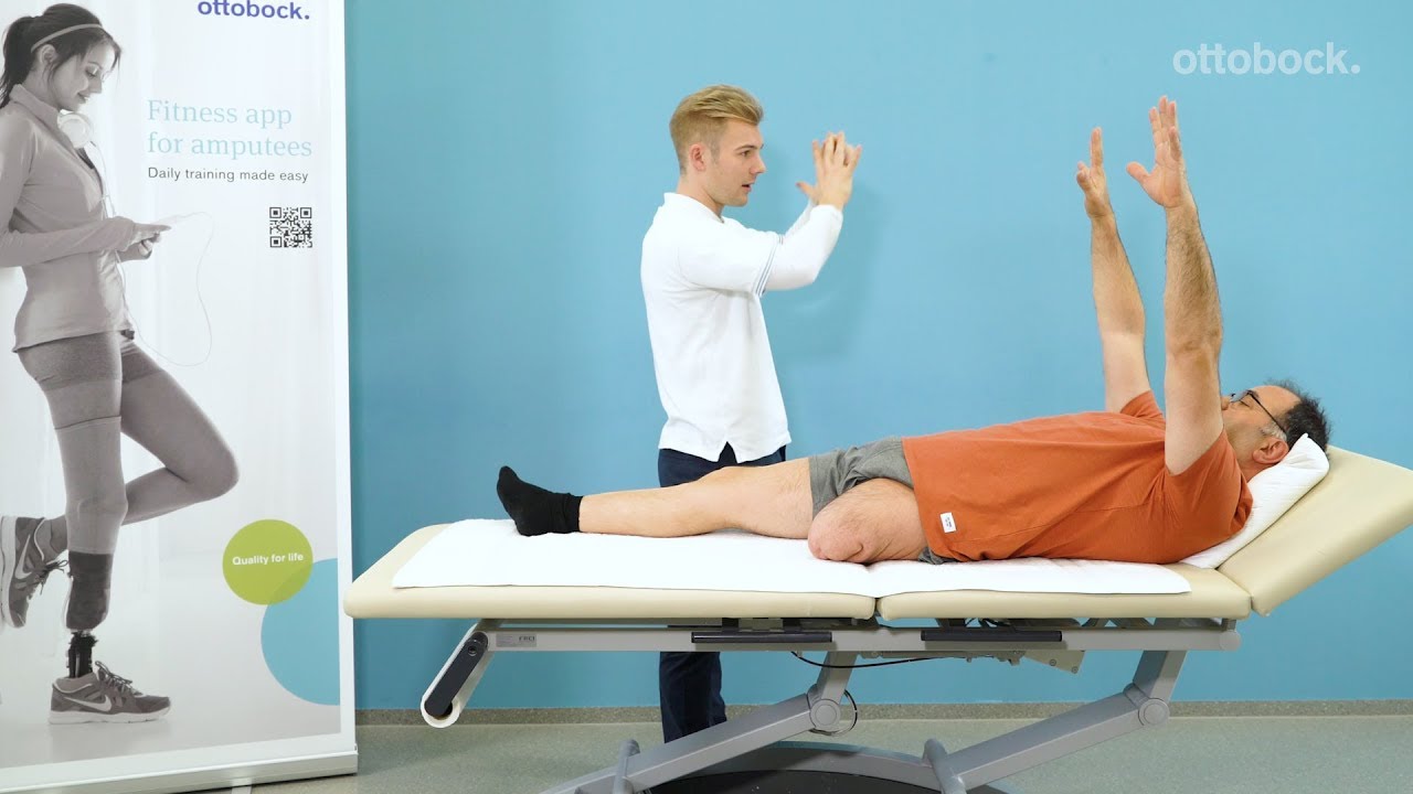 First exercises after amputation
