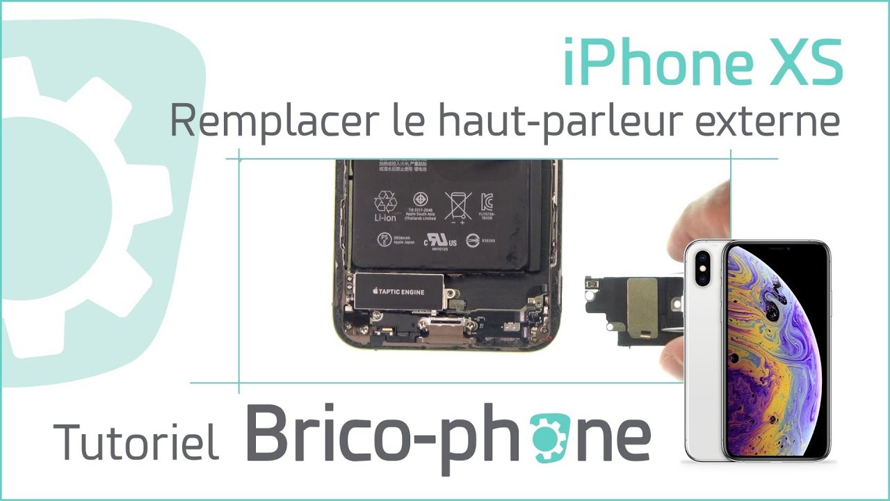 Tutoriel iPhone XS : remplacer le haut-parleur externe principal