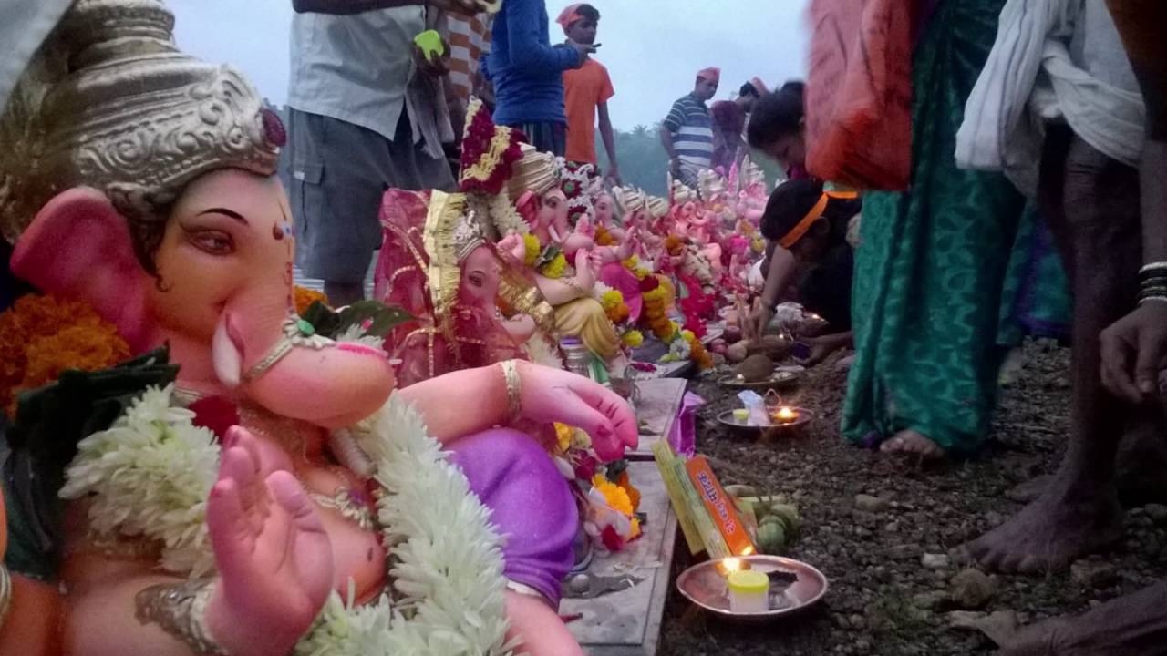 Ganesh visarjan 2016- Krishna pawar Digas kudal