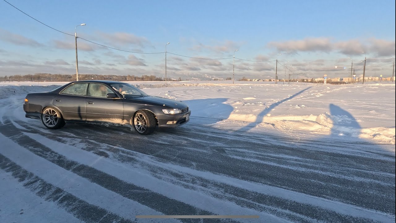 Зимний дрифт  - ДРИФТ от первого лица на Марк 2 90