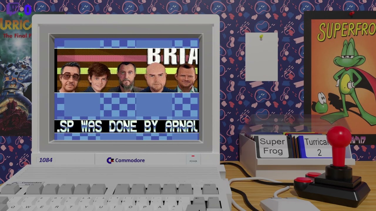 Brians Retro Corner - Retro Party Demo 2023