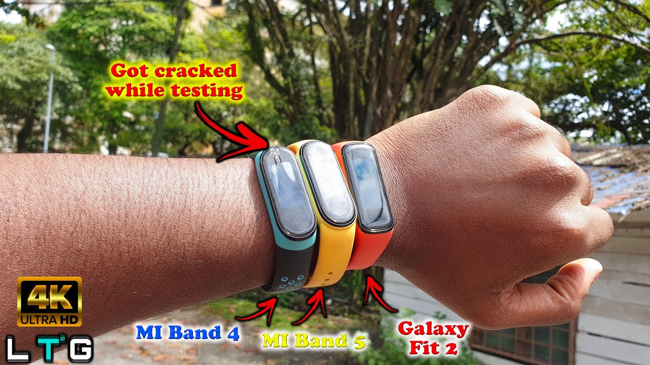 SAMSUNG GALAXY FIT 2 VS MI BAND 5 VS MI BAND 4 | DAY TO DAY USAGE COMPARISON | PROS & CONS | (4K)