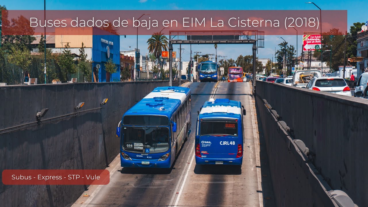 Recuerdos de buses dados de baja y empresas extintas en La Cisterna - Transantiago
