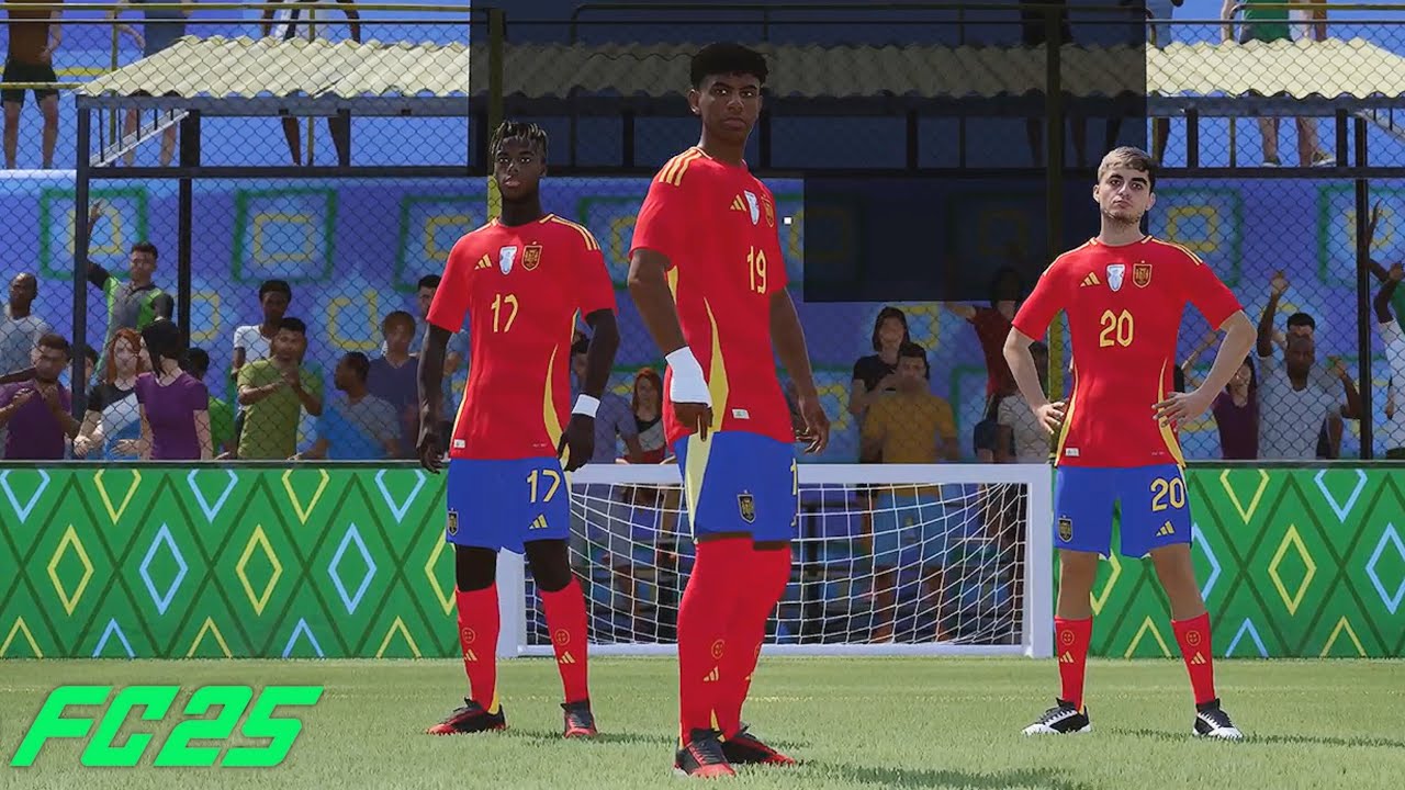 FC 25 VOLTA - Yamal Williams Pedri vs Ronaldo Fernandes Leao - Volta 3v3