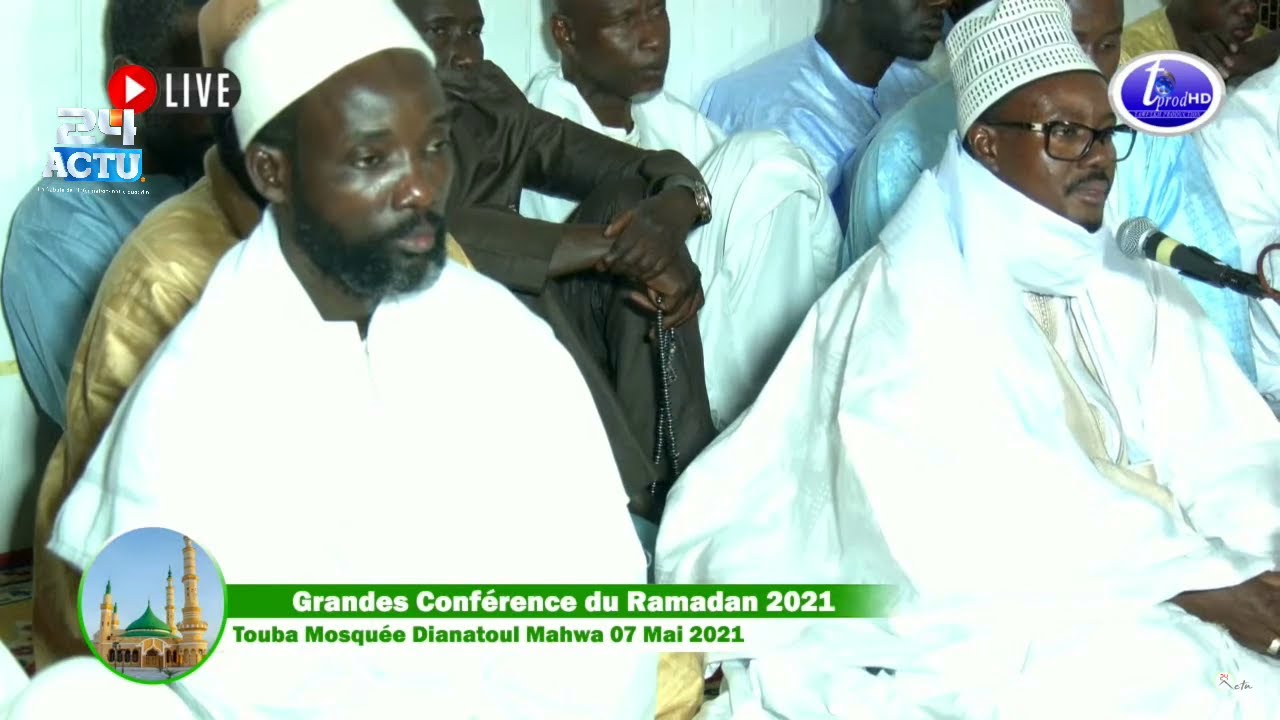 Cheikh Bass Abdou Khadr Mosqu&eacute;e Dianatoul Mahwa Grandes Conf&eacute;rence du Ramadan 2021