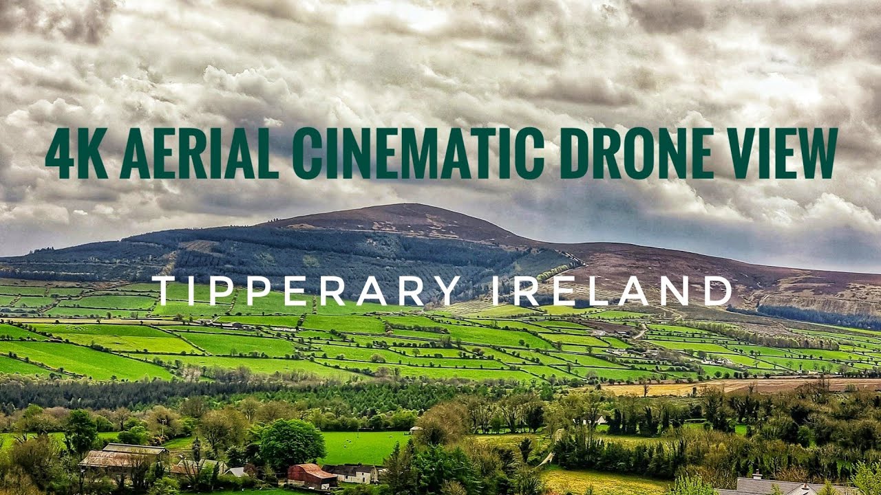 4k aerial drone footage of the beautiful Scenery in Tipperary Ireland 🇮🇪