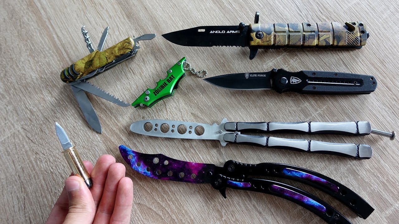 Butterfly and extraordinary knives from Amazon (unboxing)