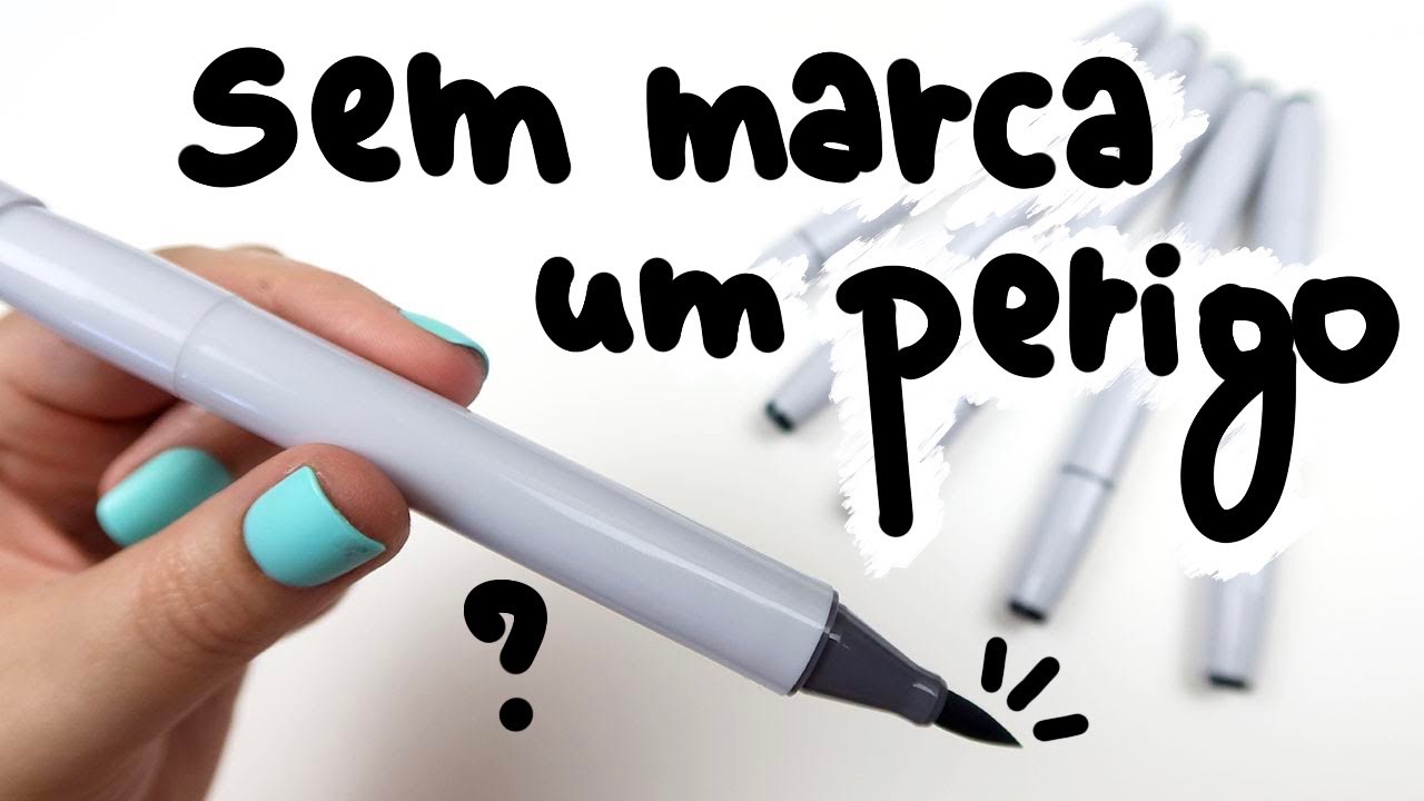 TESTANDO KIT DE CANETAS PARA DESENHISTAS PROFISSIONAIS DE APENAS 5 DÓLARES - SERÁ QUE VALEU A PENA?