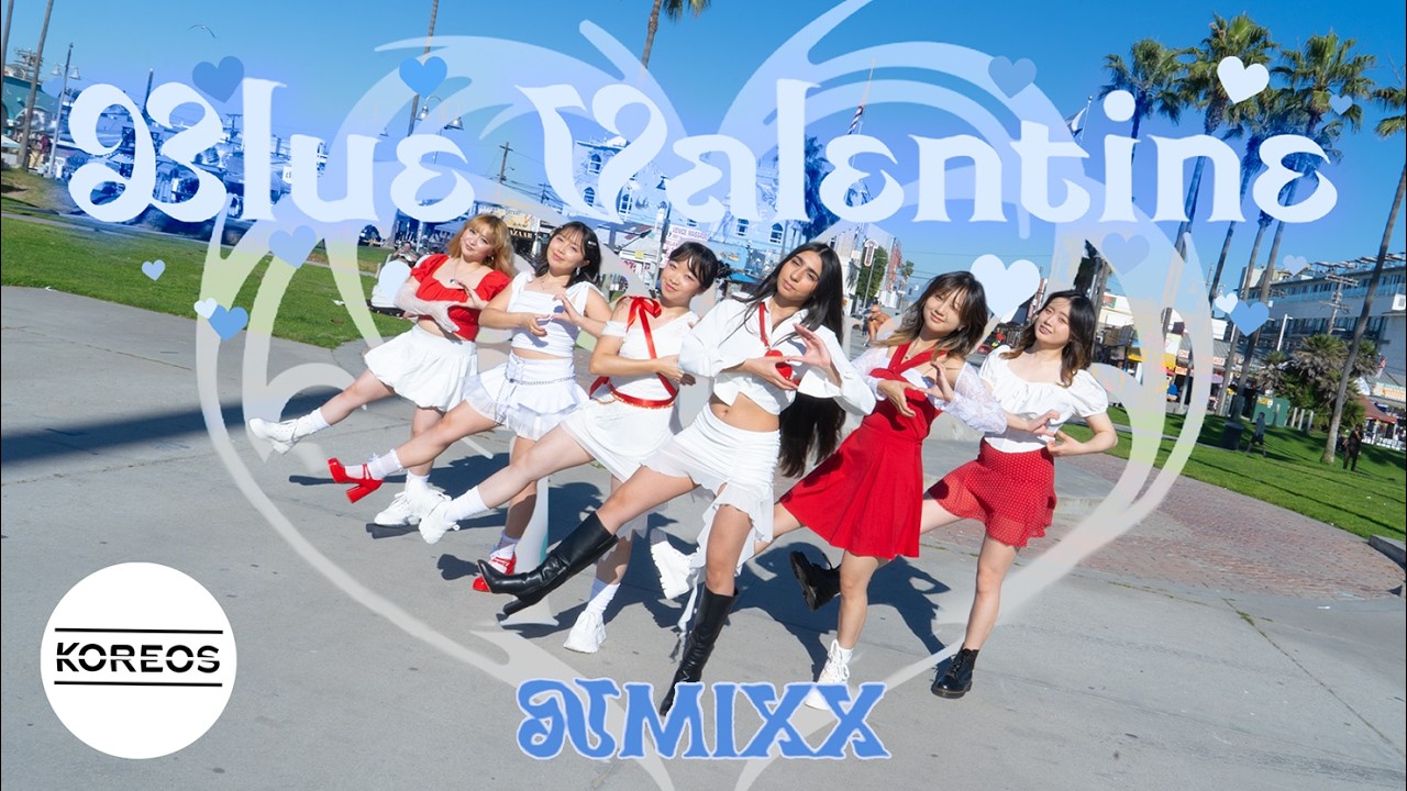 [KPOP IN PUBLIC LA | ONE TAKE] NMIXX (엔믹스) - 'Blue Valentine' Dance Cover 댄스커버 | Koreos