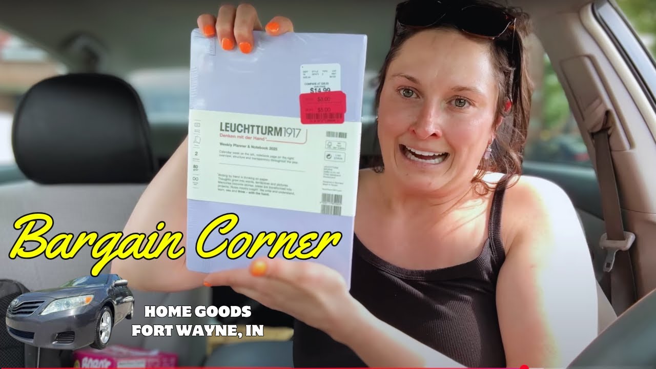 Leuchtturm 1917 Planner! | BARGAIN CORNER w/ Tina Dybal - Camry Edition