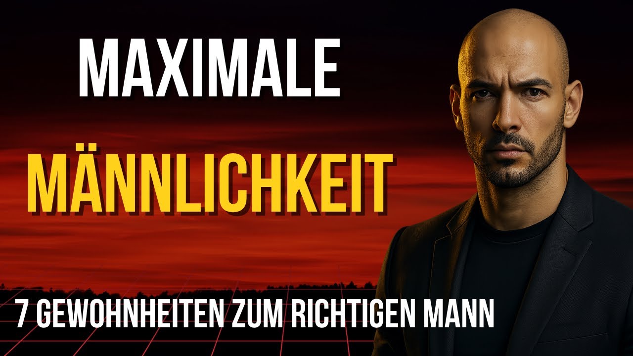 MAXIMALE MÄNNLICHKEIT - 7 Gewohnheiten die dich zu einem richtigen Mann machen! Life Maxing Men