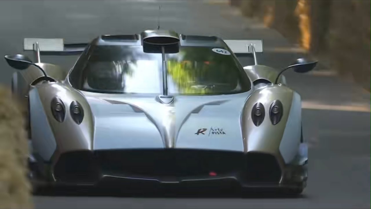 Pagani Huayra R INSANE V12 Engine Sound