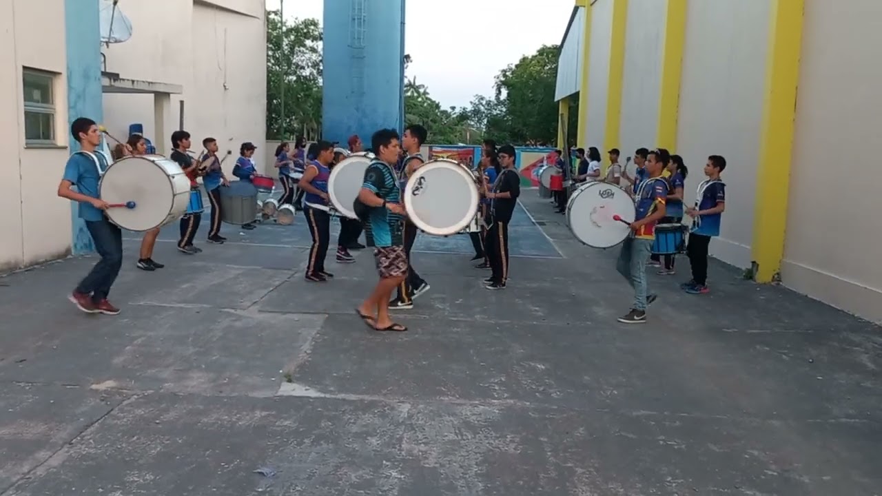 ensaio da fanfarra &Aacute;GUIAS DO NORTE 2022