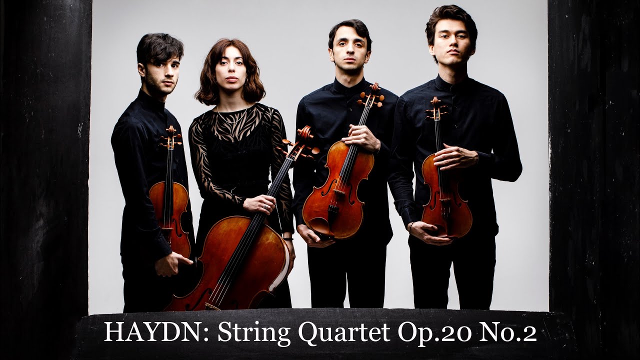 F. J. Haydn: String Quartet Op. 20 No. 2 Live Recording (Quartetto Eos)