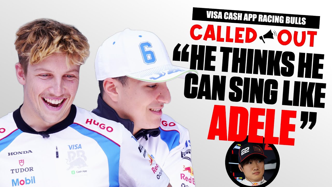 ISACK HADJAR AND LIAM LAWSON CALL OUT F1 DRIVERS FOR FUN