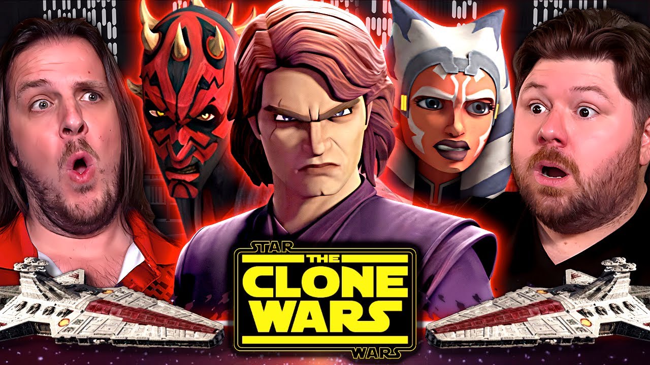 We BINGED ALL of STAR WARS THE CLONE WARS