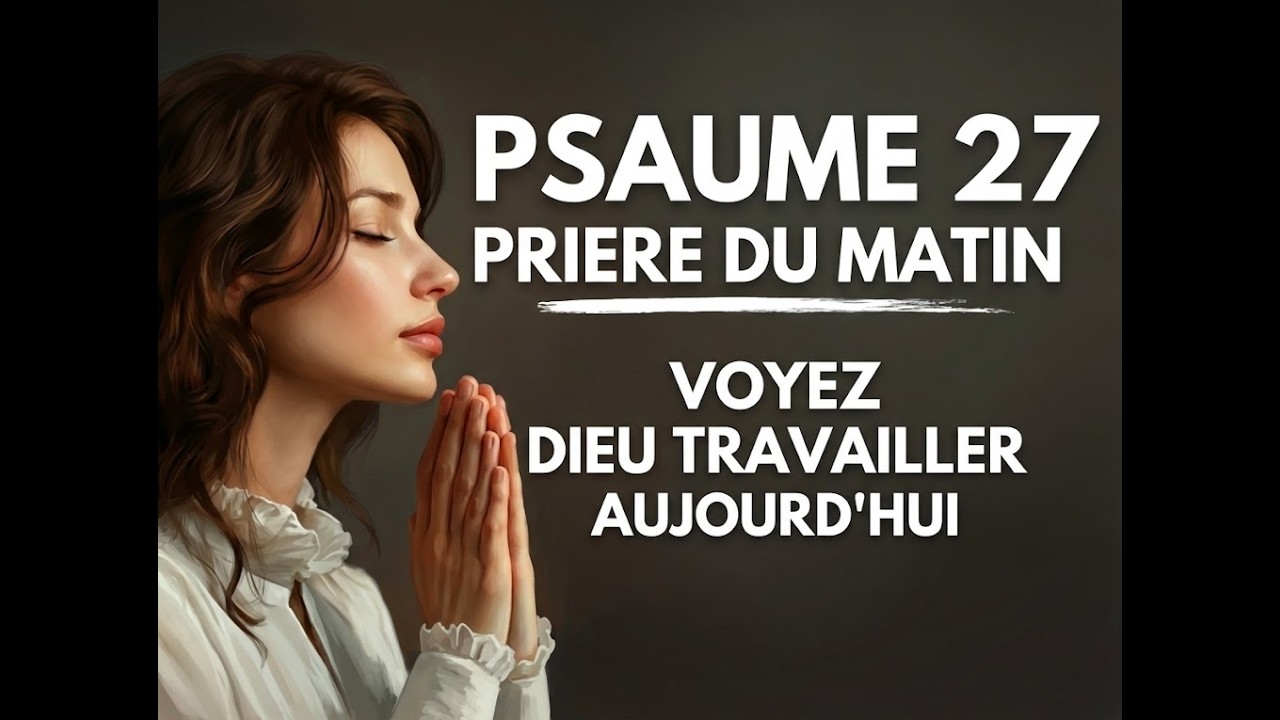 Psaume 27 ; Puissante Priere du Matin pour Commencer votre Journée Bénie par Dieu, Priere du Matin