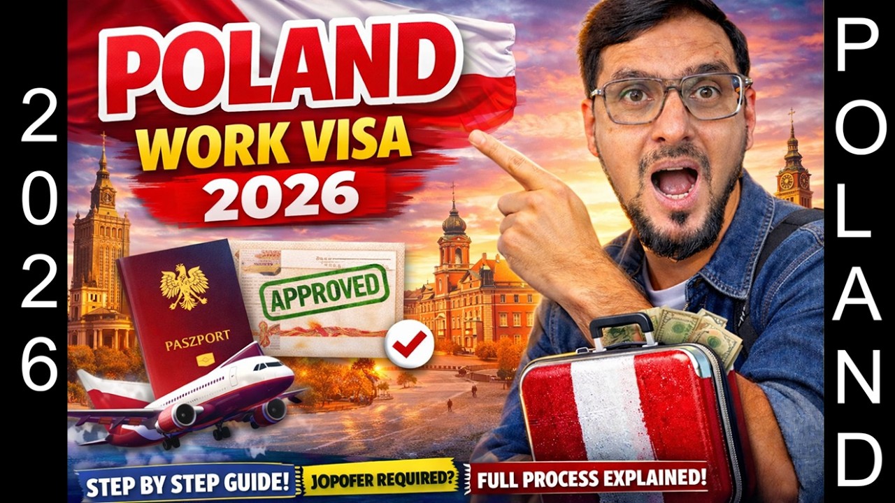 Рабочая виза в Польшу на 2026 год 🇵🇱 | Как подать заявку на визу в Польшу | Пошаговая инструкция ...