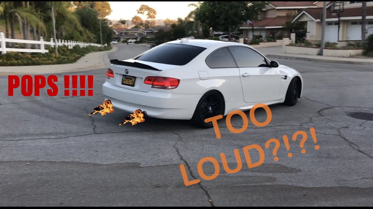E92 335i N54 PULLS SUPER LOUD POPS AND CRACKLES  !!! AND MORE !!!