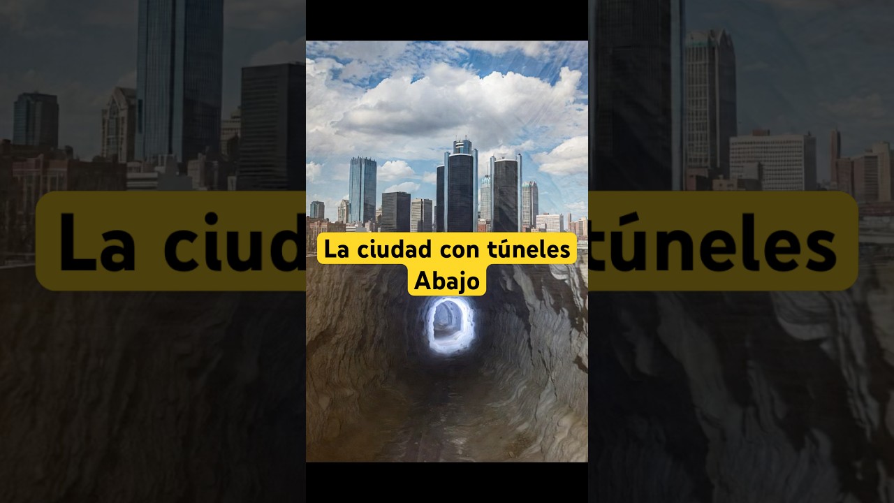 🏙️ La ciudad que vive sobre una mina de sal. 