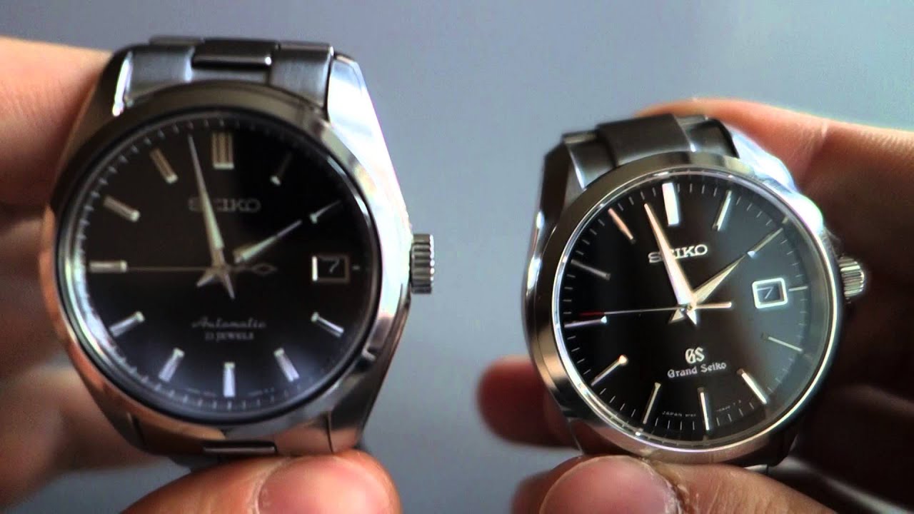 Королевская битва: Seiko SARB033 vs GS SBGX083
