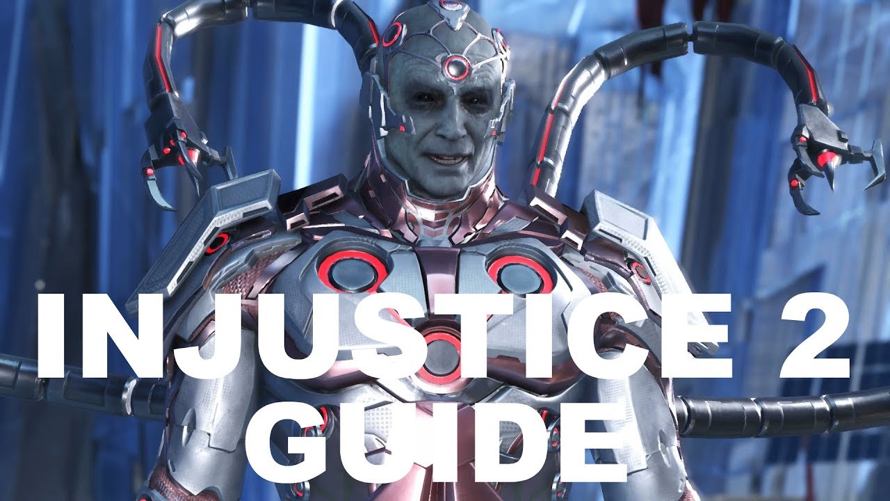 INJUSTICE 2 BRAINIAC GUIDE HOW TO PLAY MIX UP /COMBOS HIGH DAMAGE 548