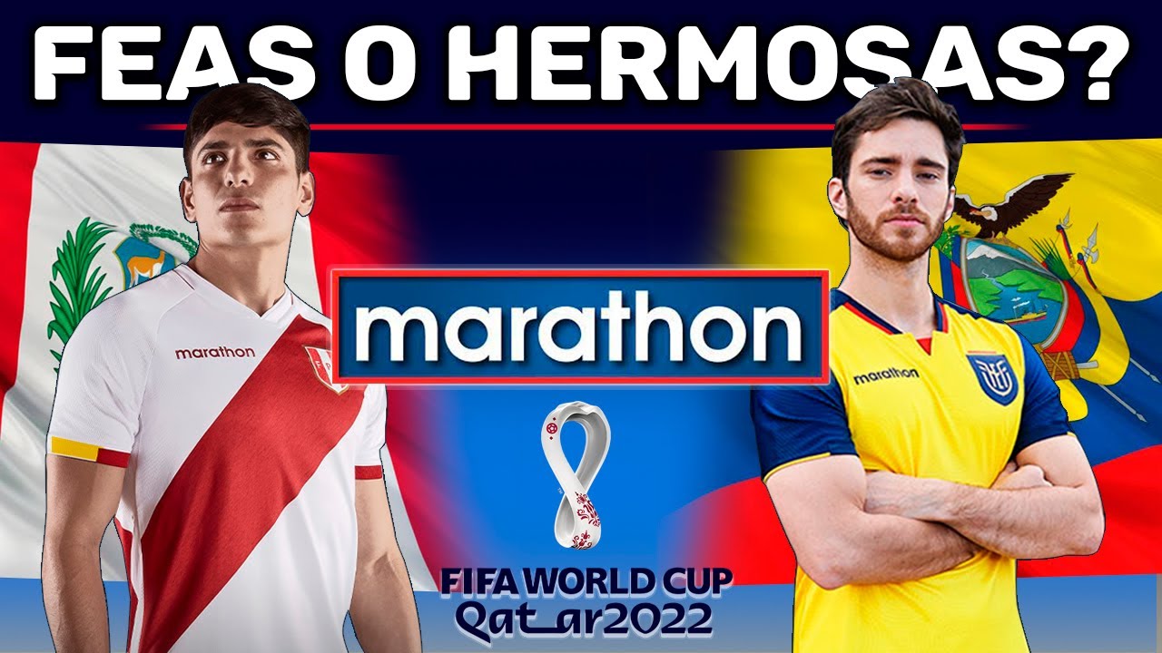 Nuevas CAMISETAS de PERU y ECUADOR por MARATHON para ELIMINATORIAS ¿Son feas o Hermosas?