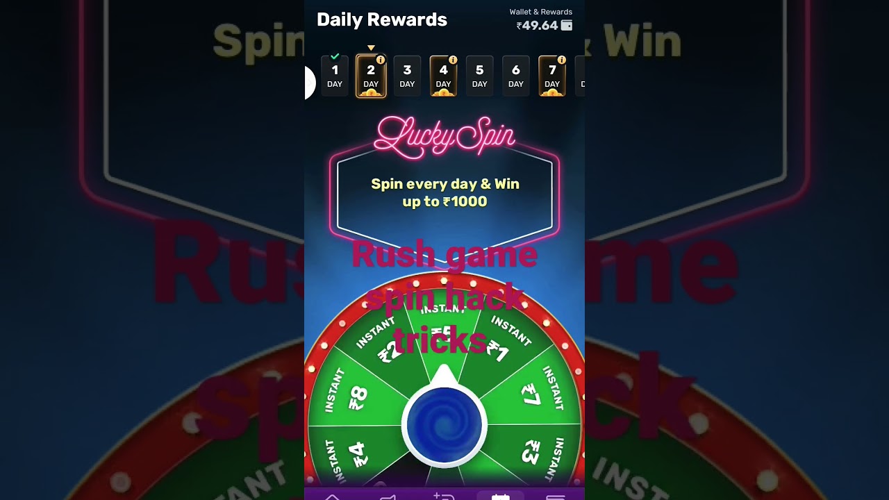 rush game spin hack tricks //rush game hack tricks 🔥🔥💯💯