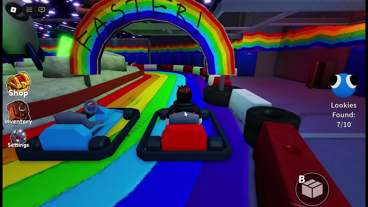 hello guys today im playing rainbow friends chapter 2 enjoy