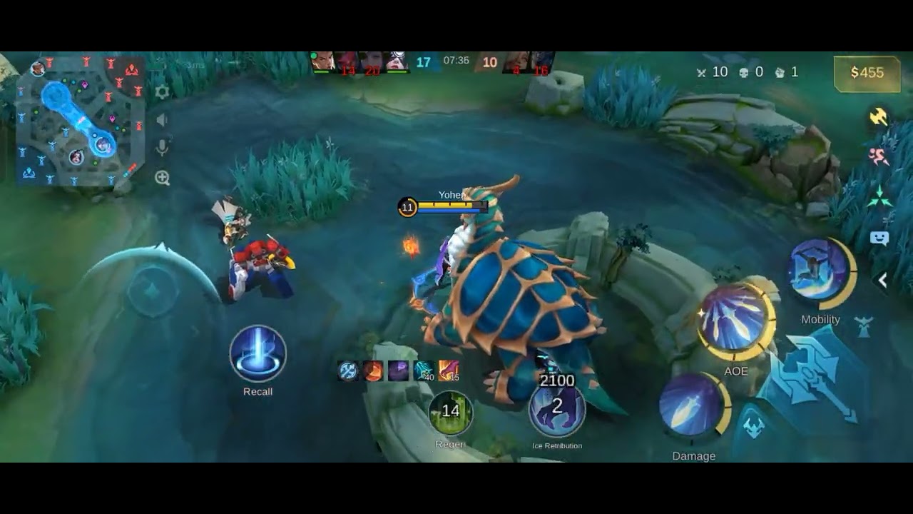 Gusion no skin no skill ??? .......😴😴
